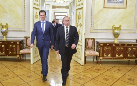 Thumbnail image for Syria’s Assad makes surprise trip to Moscow to talk war plans with Putin