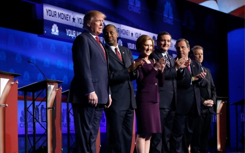 Thumbnail image for Attack on media at GOP debate time-honored and perhaps well-timed