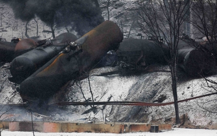 Broken rail behind fiery West Virginia oil train derailment, officials say