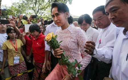 Suu Kyi eyes sweeping powers after ‘free but not fair’ Myanmar vote