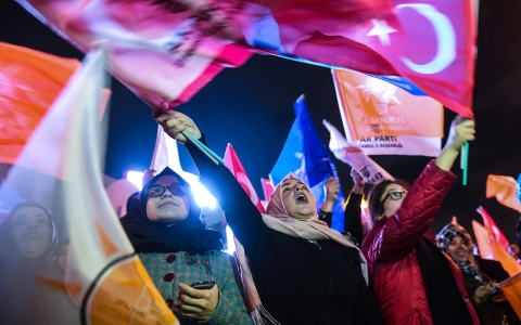 Thumbnail image for Turkey’s Erdogan hails ruling party win as ‘vote for unity and integrity’