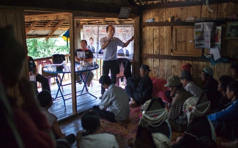 Thumbnail image for In Myanmar election, ethnic ties pull heavily