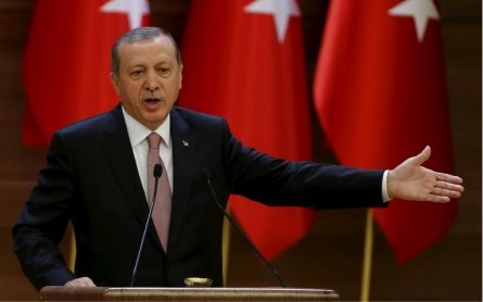 Erdogan says Syria's Assad, not Turkey, backing ISIL