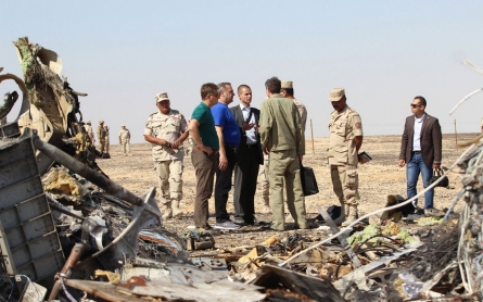 Bomb may have downed Russian jet, US and UK officials say