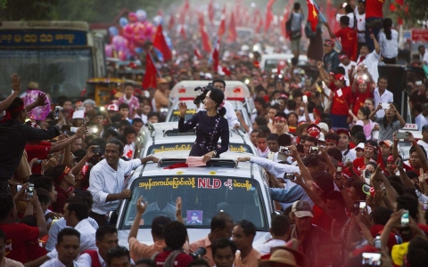 Thumbnail image for Myanmar holding landmark election