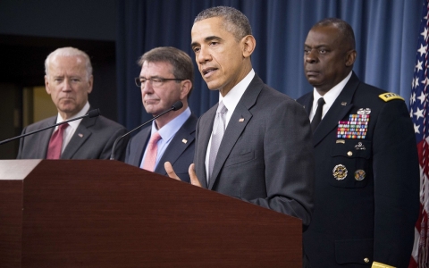 Thumbnail image for Obama says US hitting ISIL 'harder than ever' in bid to reassure public