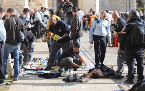 Thumbnail image for Two Palestinians, two Israelis killed in Jerusalem attack