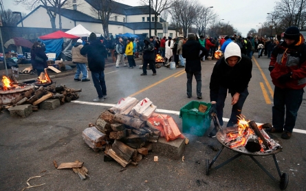 Minneapolis police disband protest camp erected over killing of black man