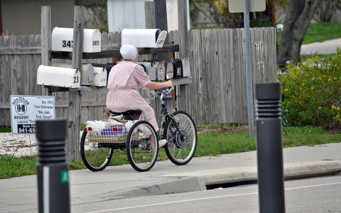 Thumbnail image for Leaving buggies behind, Amish snowbirds flock to Florida for winter