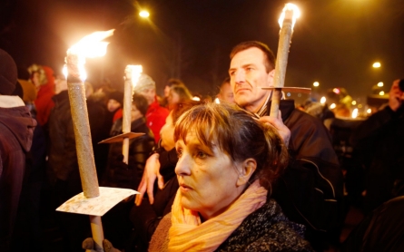 Thousands join vigil for Denmark shooting victims