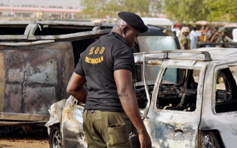 Thumbnail image for Suicide bombing in northeast Nigeria kills 19, residents say