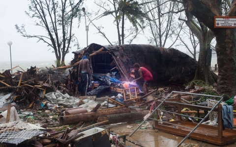 Thumbnail image for Cyclone devastates island nation of Vanuatu