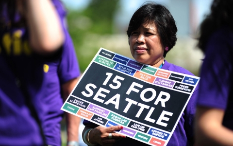 Thumbnail image for Fight over Seattle's $15 minimum wage could have national consequences