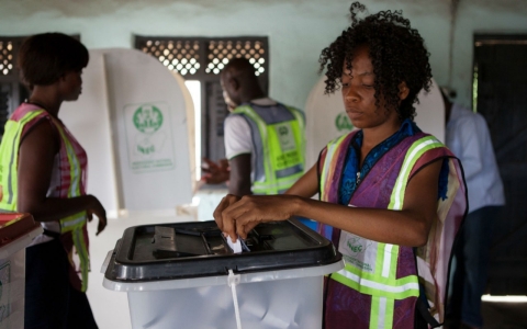 Thumbnail image for President-elect's party dominates regional election in Nigeria