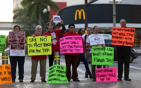 Thumbnail image for Liberal allies of Obama: ‘Hell, no’ to TPP trade deal  