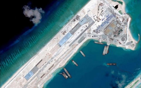 Thumbnail image for Images show rapid Chinese progress on South China Sea airstrip