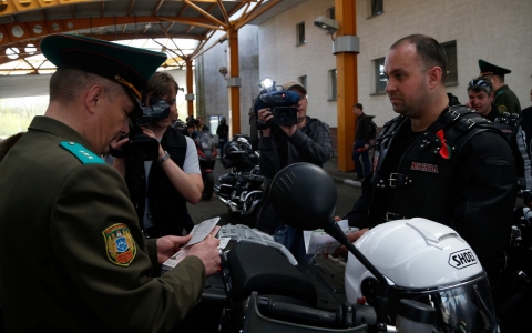 Thumbnail image for Polish border guards refuse entry for 10 Russian bikers