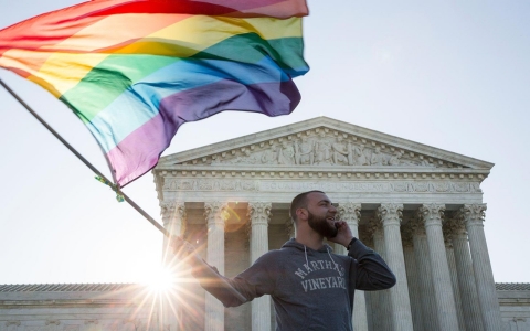 Thumbnail image for ‘I didn’t think I’d live to see this’: Joy over SCOTUS gay marriage debate