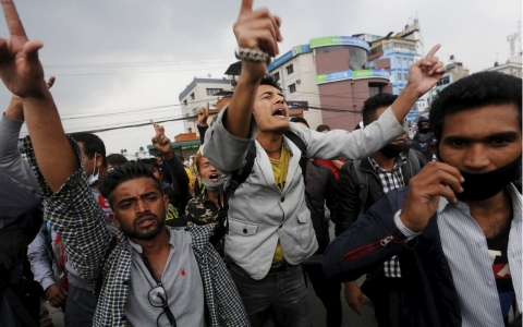 Thumbnail image for Frustration mounts in quake devastated Nepal