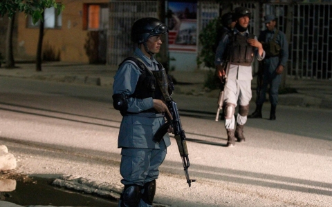 Thumbnail image for Gunmen storm Afghan guesthouse; 14 dead