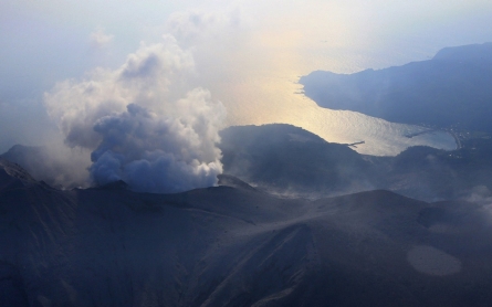 Volcano erupts in southern Japan, spewing ash into sky