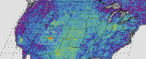 methane plume 