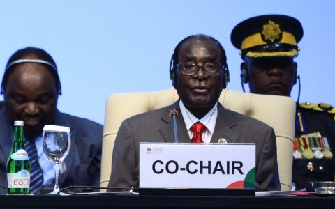 Thumbnail image for African Union chief Mugabe says ICC unwelcome in Africa