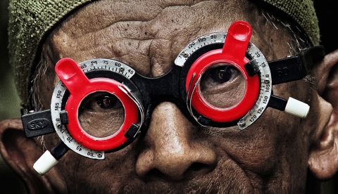 A scene from Joshua Oppenheimer’s documentary 'The Look of Silence'.