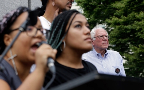 Thumbnail image for Black Lives Matter dismisses criticism over Sanders disruption