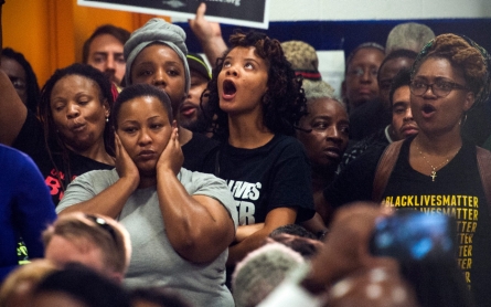 Black Lives Matter halts DC mayor’s speech proposing more police powers