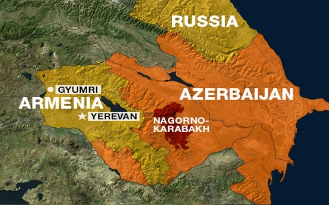 Armenia map