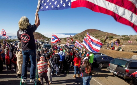 Thumbnail image for Protests over giant telescope put concerns of Native Hawaiians into focus