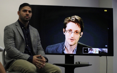 Edward Snowden, supporters, unveil anti-spying 'Snowden Treaty'