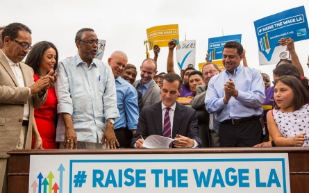 Minimum wage rises in 14 states and several cities