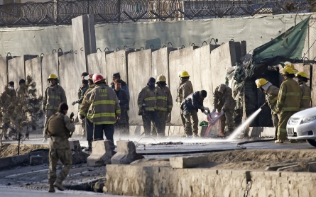 Suicide bombing in Afghan capital kills 20 police officers 