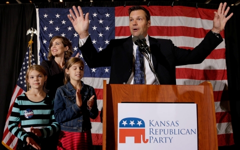 Thumbnail image for Kobach emerges from election with job – and ambition – intact