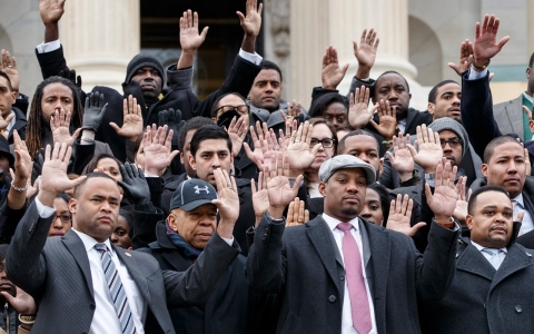 Thumbnail image for Congressional staffers walkout in solidarity with #BlackLivesMatter