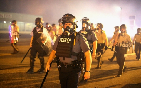 Thumbnail image for Ferguson battles play out in the street, courts and the press