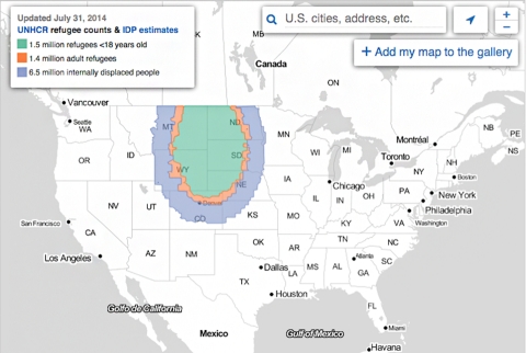 Thumbnail image for Where would 8.8 million displaced Syrians fit?