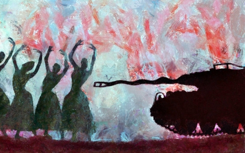 Thumbnail image for Syrian artists aim to show world gruesome reality of war 