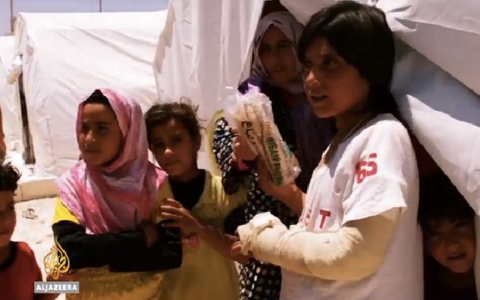 Thumbnail image for Making bread on the Syrian border