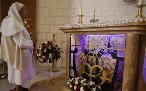 Thumbnail image for Palestinians celebrate sainthood of local nuns