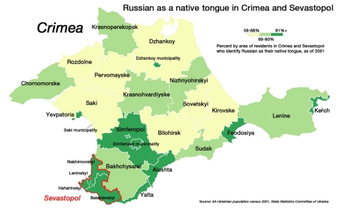 Thumbnail image for Russian language dominant in Crimea