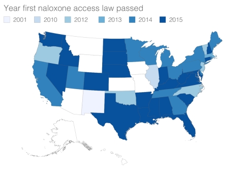 Naloxone states