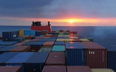 Photos: Life on board a container ship