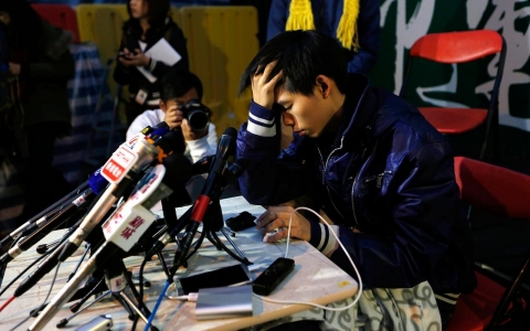 Thumbnail image for Photos: Hong Kong protesters enter fifth day of hunger strike