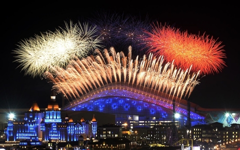 Thumbnail image for Photos: Sochi Games open with pomp, fireworks