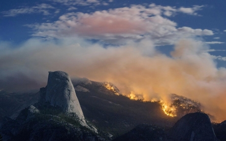 Photos: Fire in Yosemite