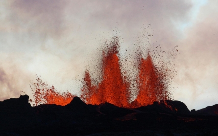 Photos: Lava eruption in Iceland