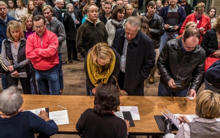 Photos: Election night in Iowa